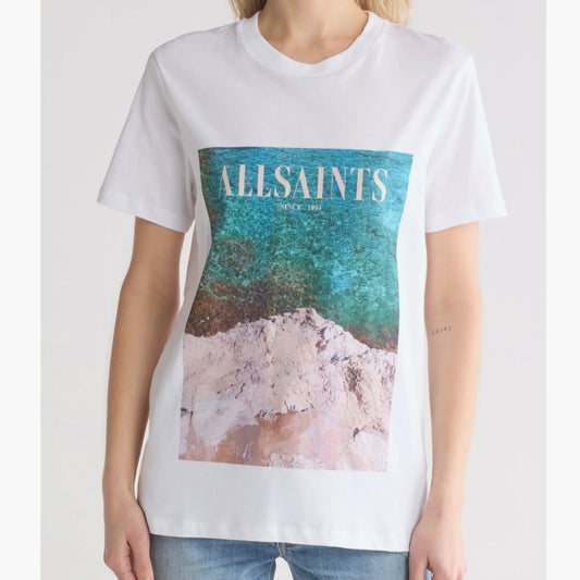 ALLSAINTS RIONI BOYFRIEND GRAPHIC T-SHIRT