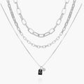 GUESS LOGO DOG TAG