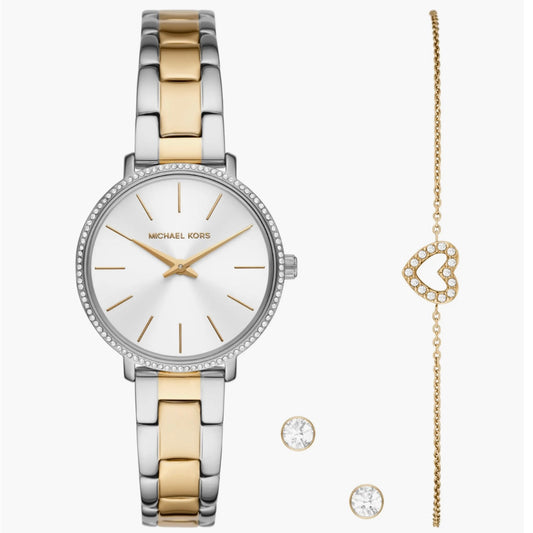 MICHEAL KORS MINI PYPER SET WATCH