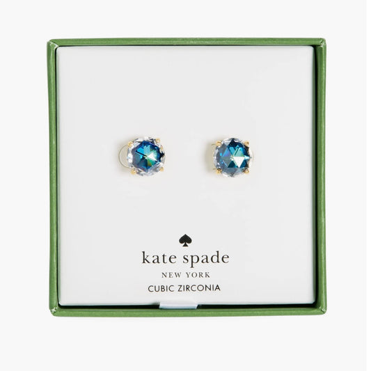 KATE SPADE BOXED ROUND STUD EARRINGS