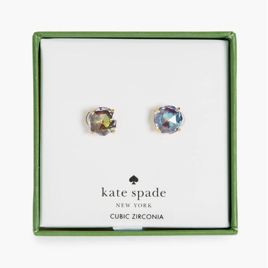 KATE SPADE BOXED ROUND STUD EARRINGS