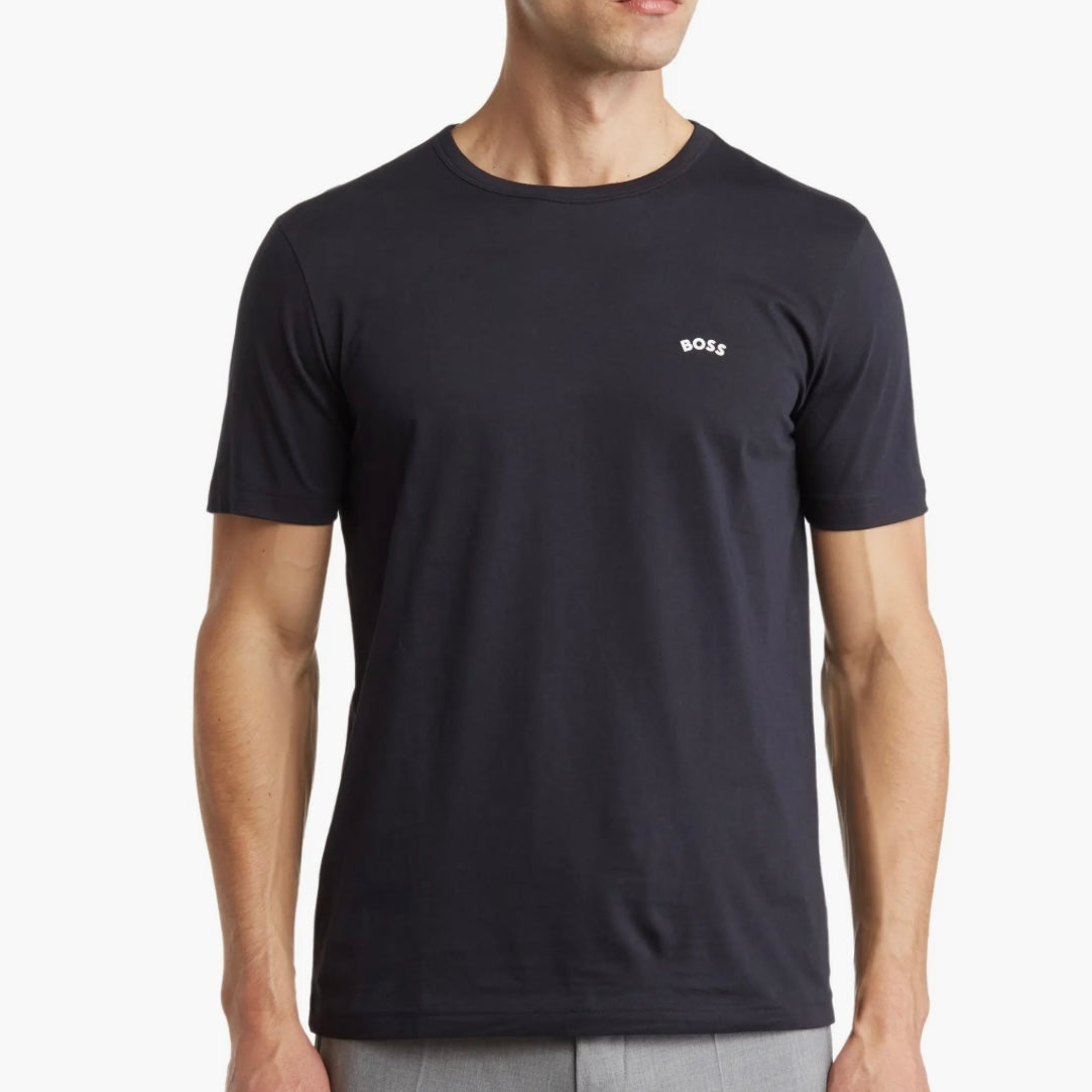 BOSS CURVED LOGO T-SHIRT