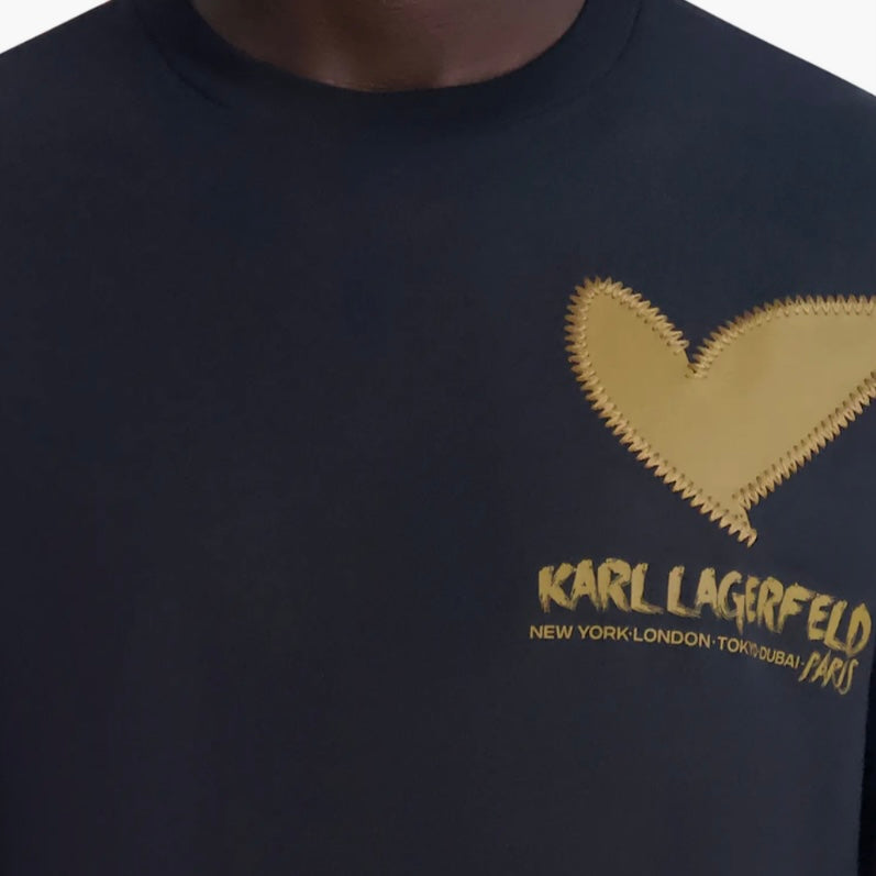 KARL LAGERFELD HEART TEE