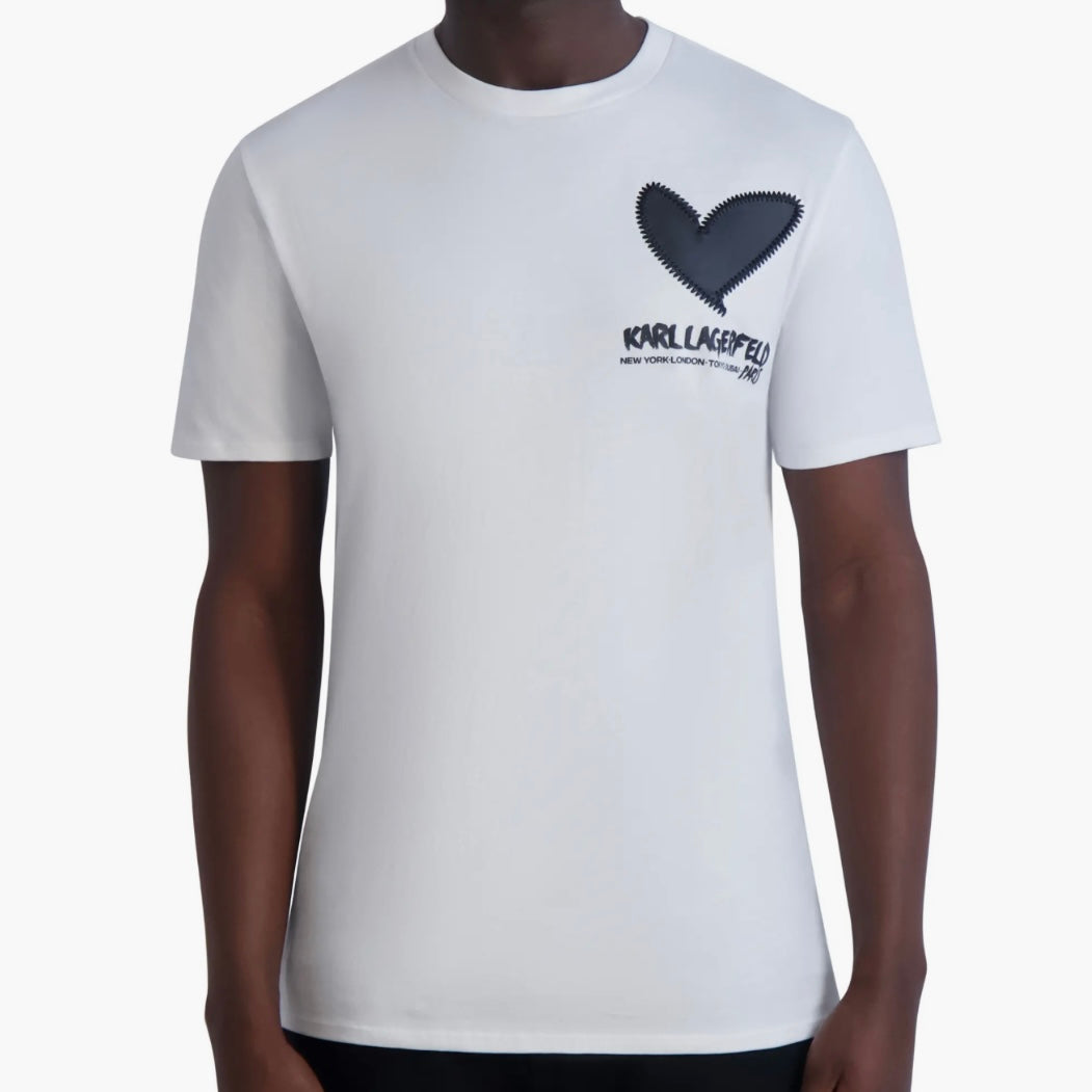 KARL LAGERFELD HEART TEE