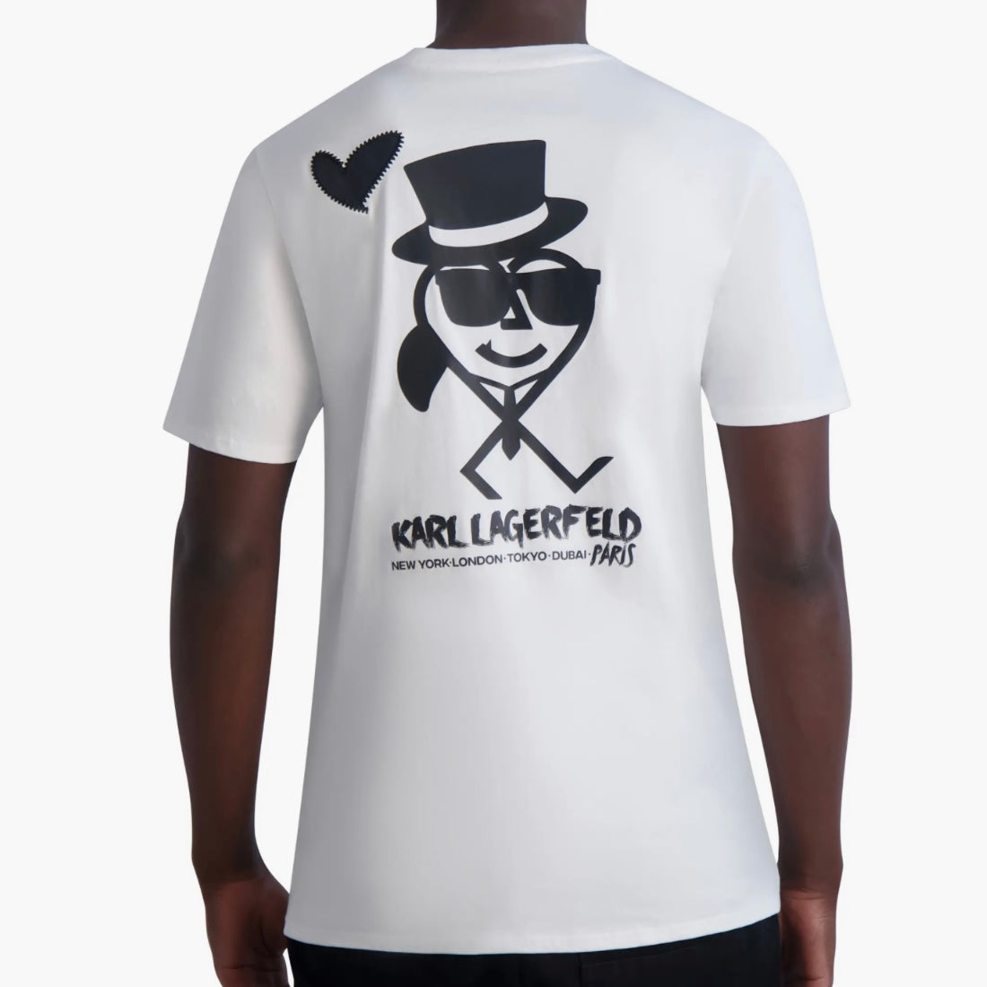 KARL LAGERFELD HEART TEE