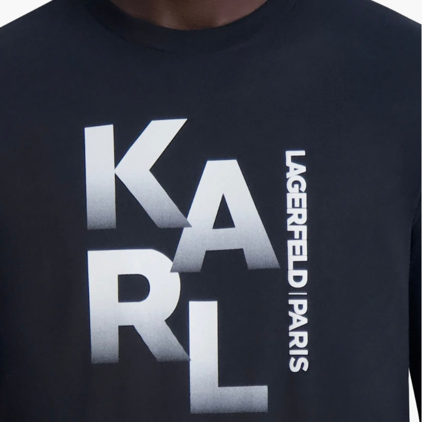 KARL LAGERFELD OMBRÉ TEE