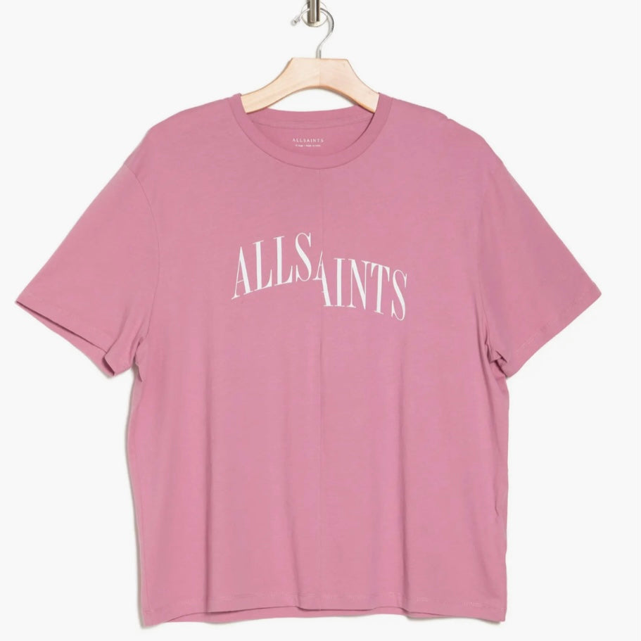 ALLSAINTS DROPOUT LOGO T-SHIRT