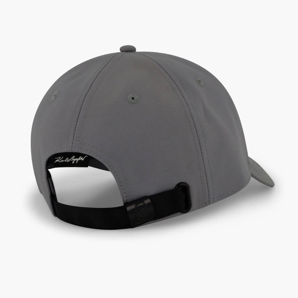KARL LAGERFELD UNISEX LOGO RIPSTOP CAP