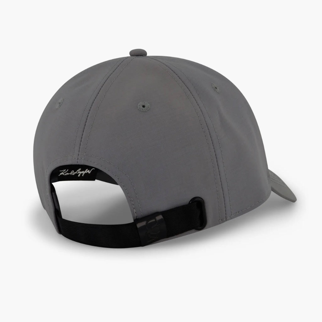 KARL LAGERFELD UNISEX LOGO RIPSTOP CAP