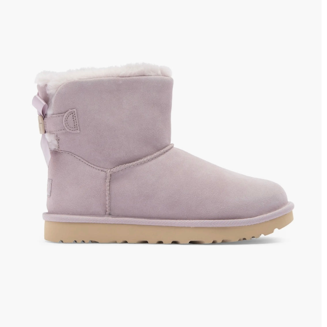 UGG MINI BAILEY LOGO STRAP BOOTIE