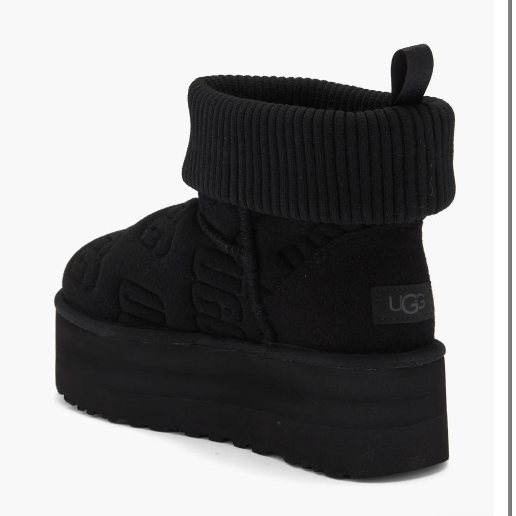 UGG CLASSIC MINI PLATFORM FELTED BOOT