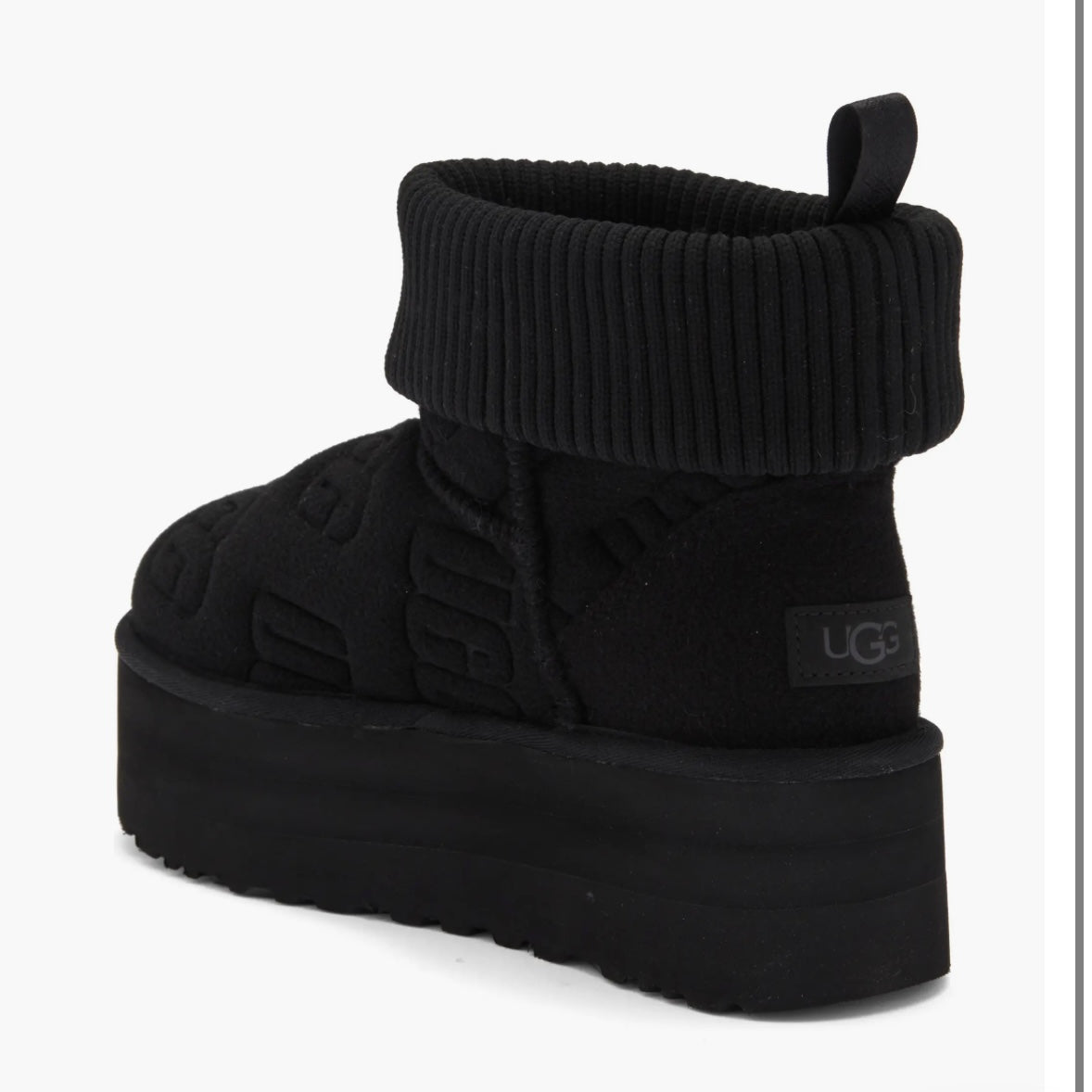 UGG CLASSIC MINI PLATFORM FELTED BOOT