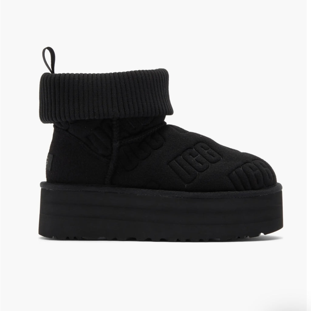 UGG CLASSIC MINI PLATFORM FELTED BOOT