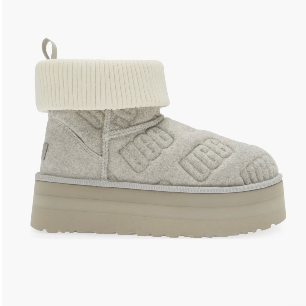 UGG CLASSIC MINI PLATFORM FELTED BOOT