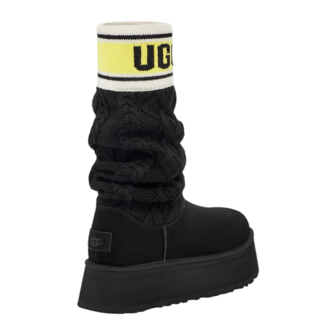 UGG CLASSIC SWEATER LETTER BOOT