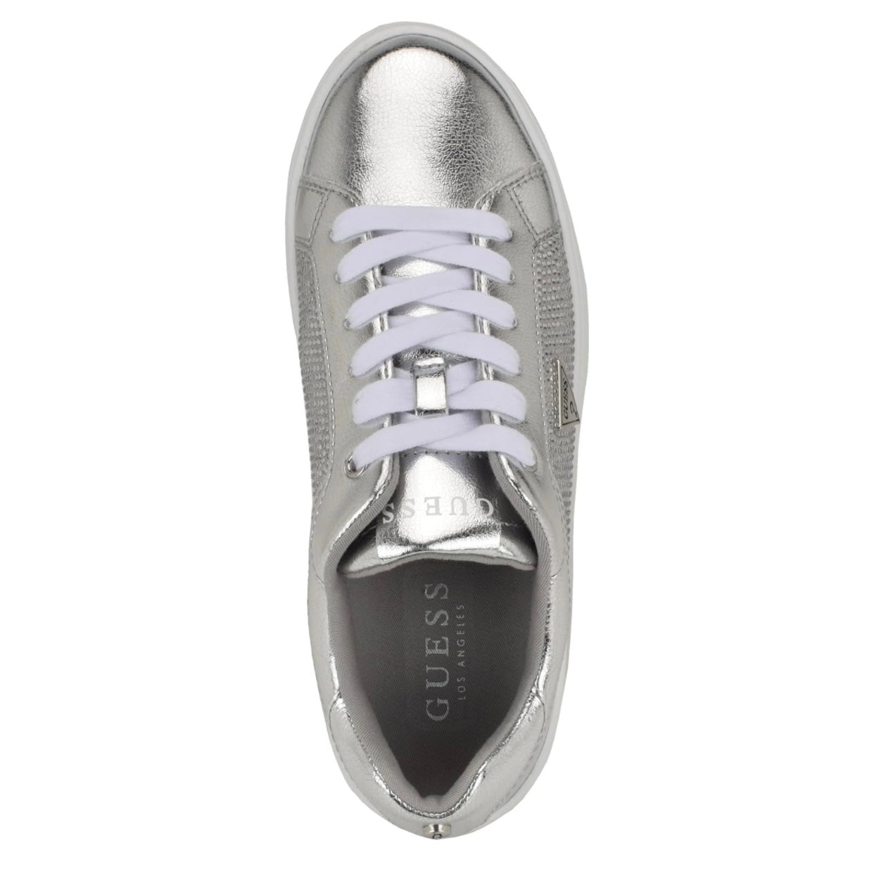 GUESS LENNZA METALLIC PLATFORM SNEAKER