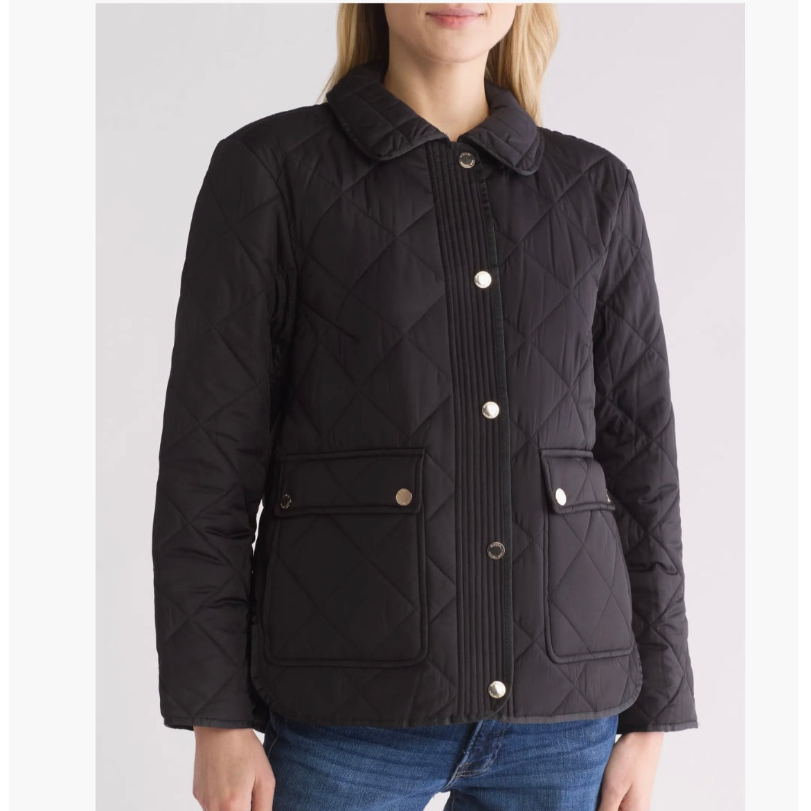 MICHAEL KORS DIAMOND QUILTED JACKET