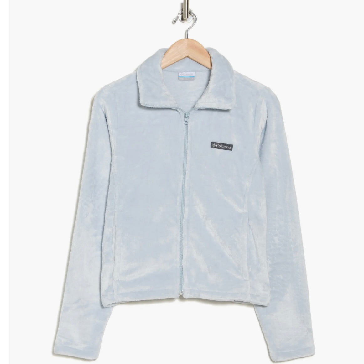 COLUMBIA BEECH FOREST FAUX FUR CROPPED JACKET