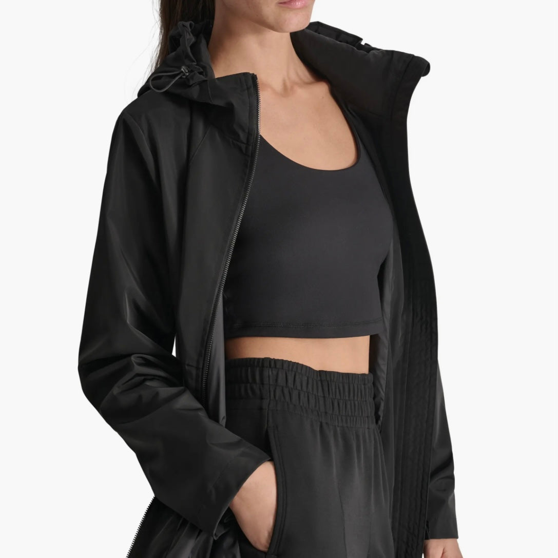 DKNY SPECTATOR HOODED JACKET