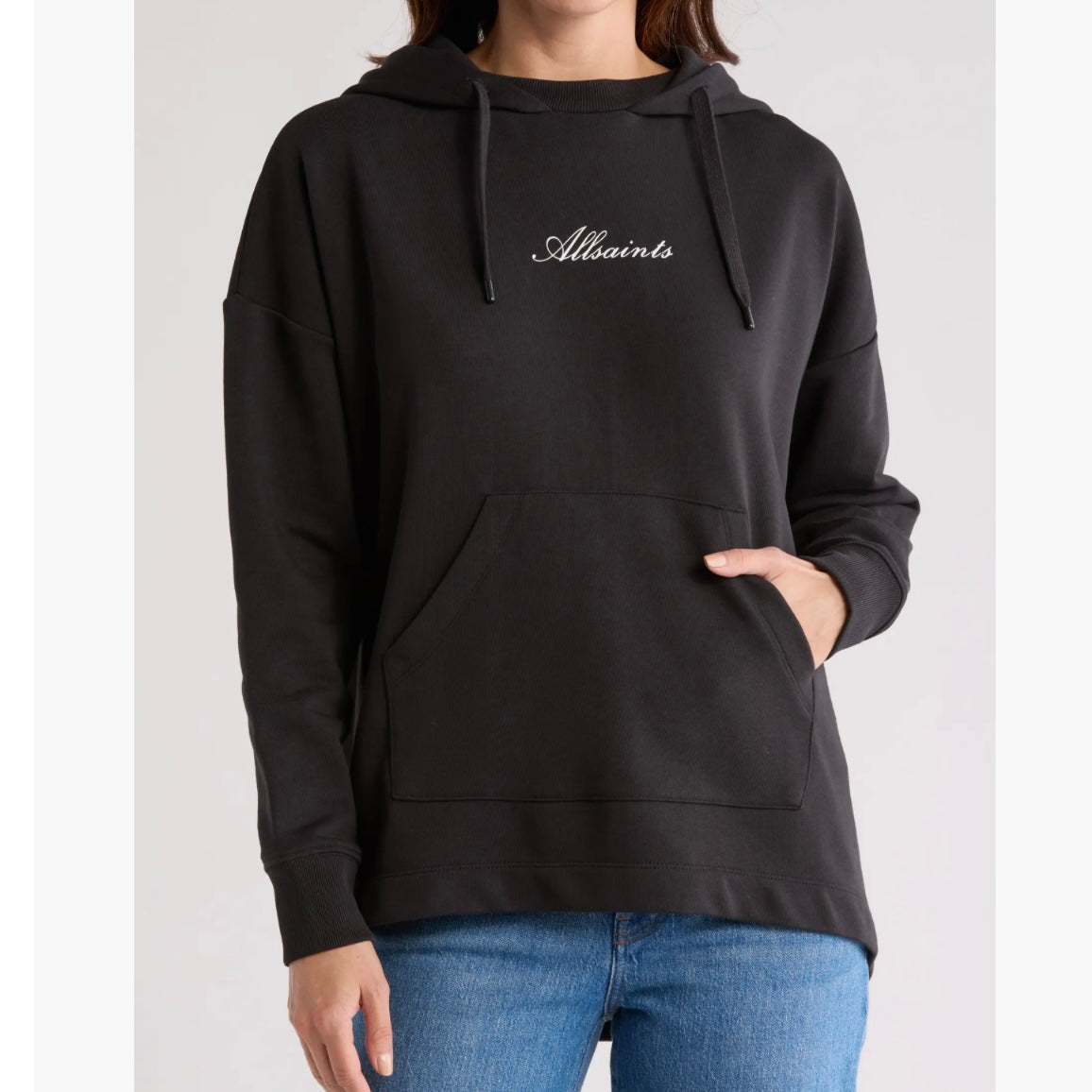 ALLSAINTS VITA ETRIE SCREEN PRINT HOODIE