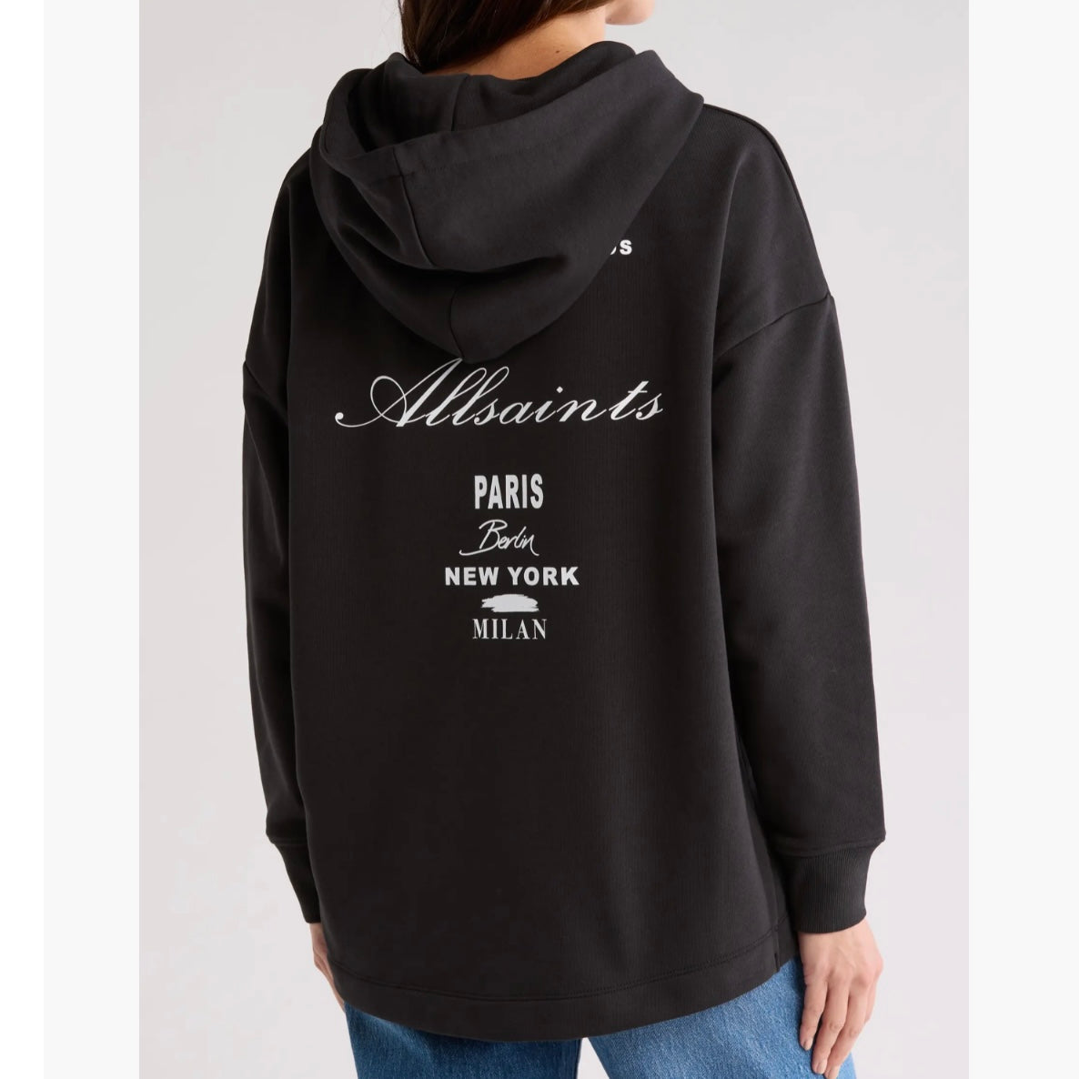 ALLSAINTS VITA ETRIE SCREEN PRINT HOODIE
