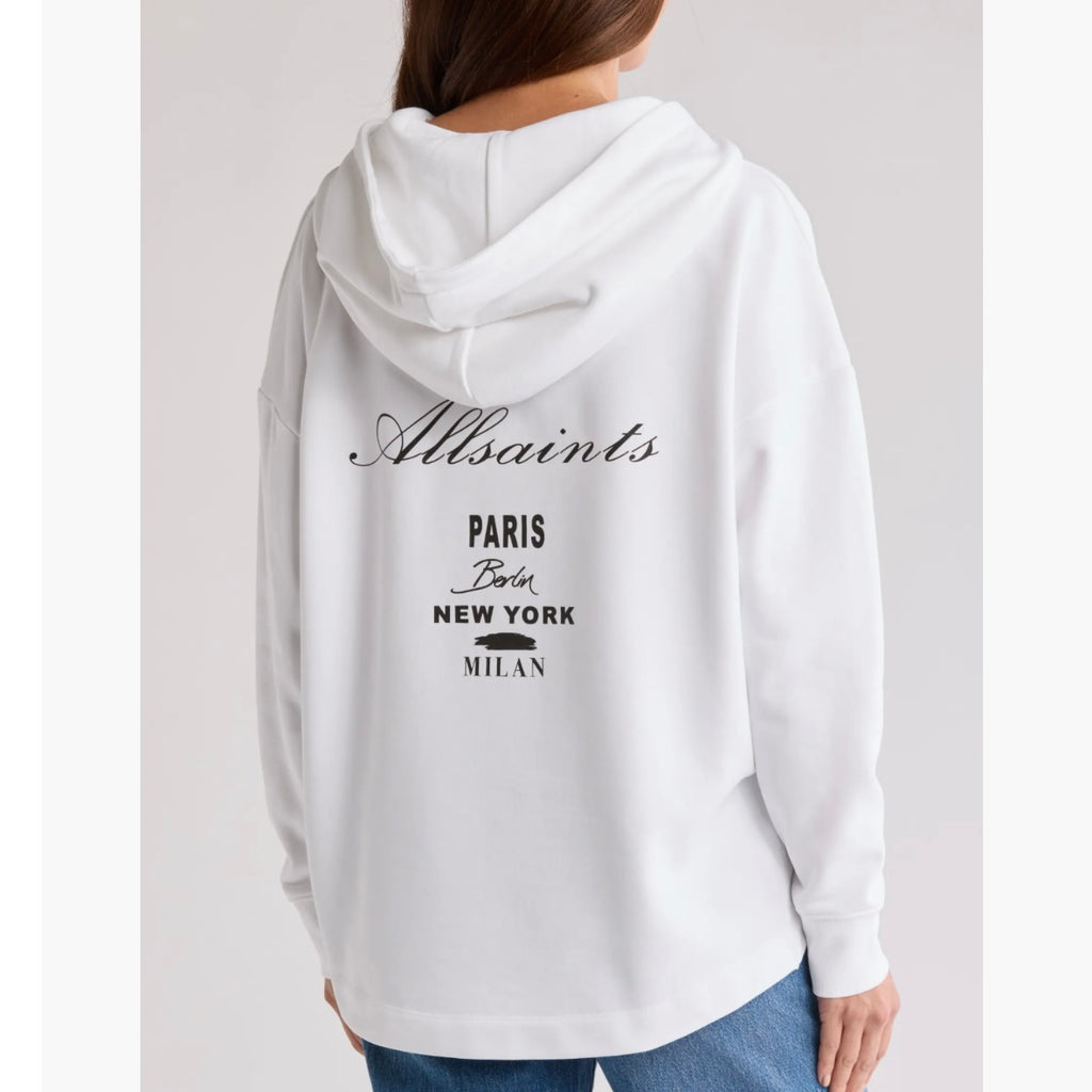 ALLSAINTS VITA ETRIE SCREEN PRINT HOODIE