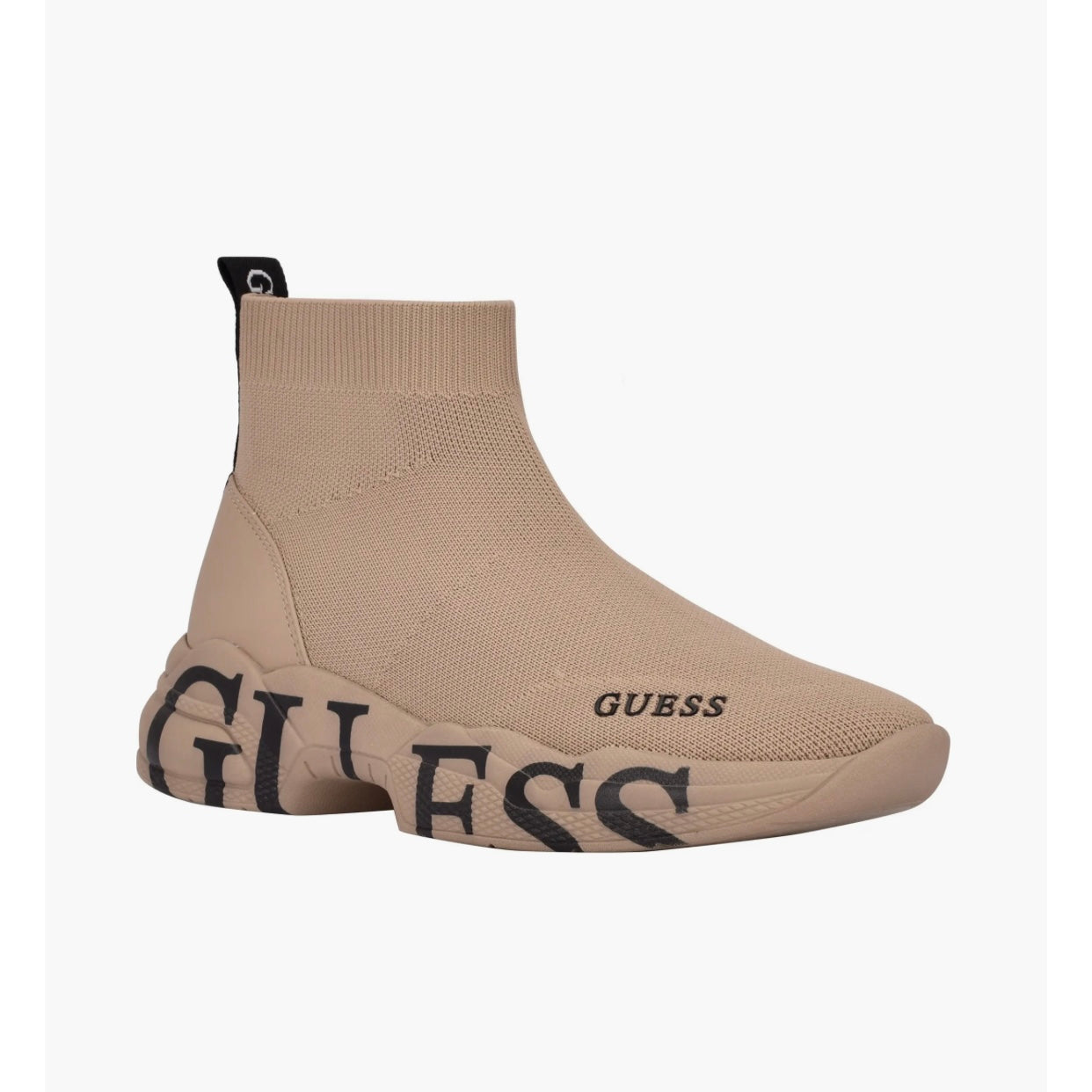 GUESS PAUSE LOGO KNIT SNEAKERS