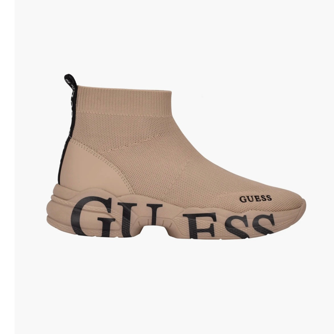 GUESS PAUSE LOGO KNIT SNEAKERS