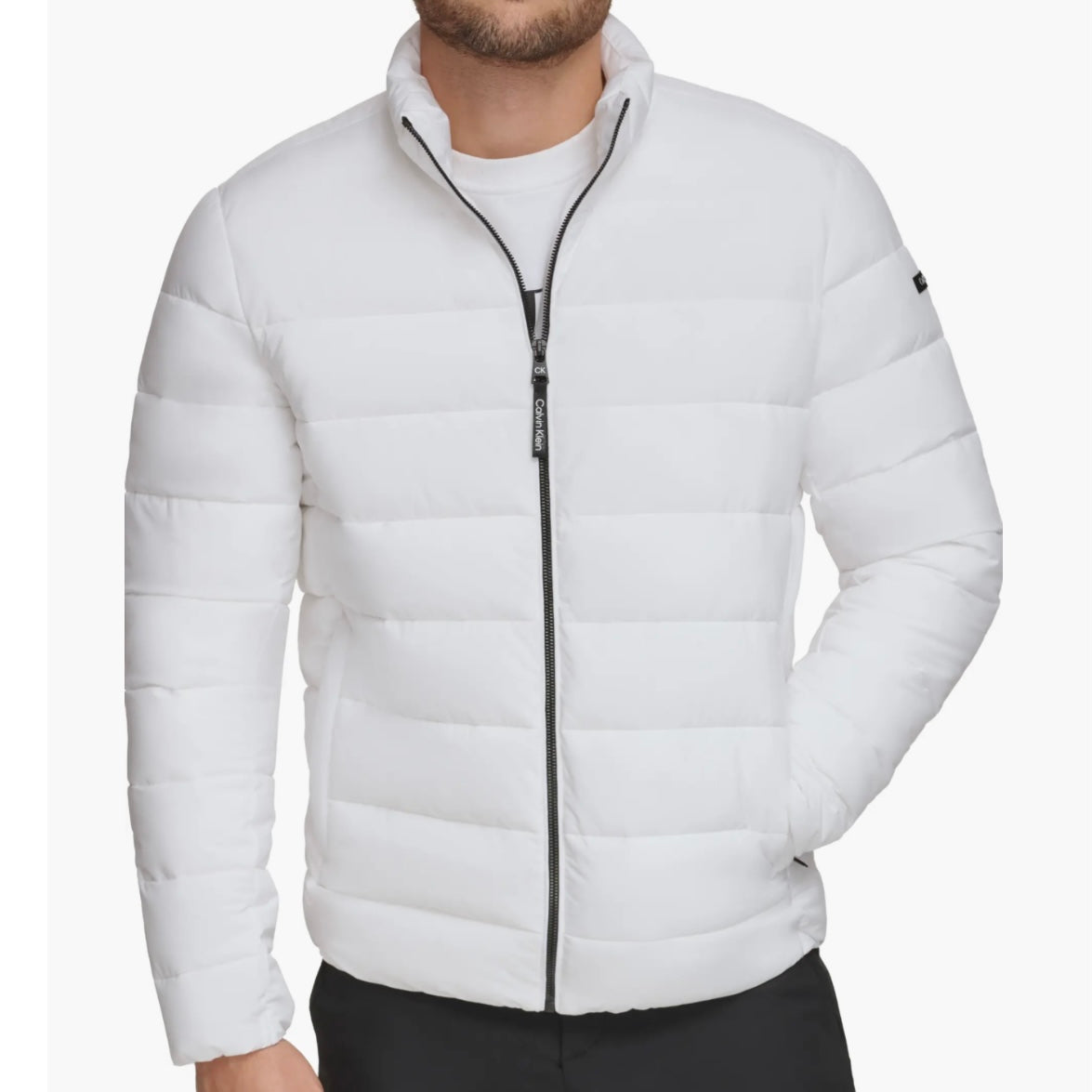 CALVIN KLEIN STRETCH PUFFER JACKET