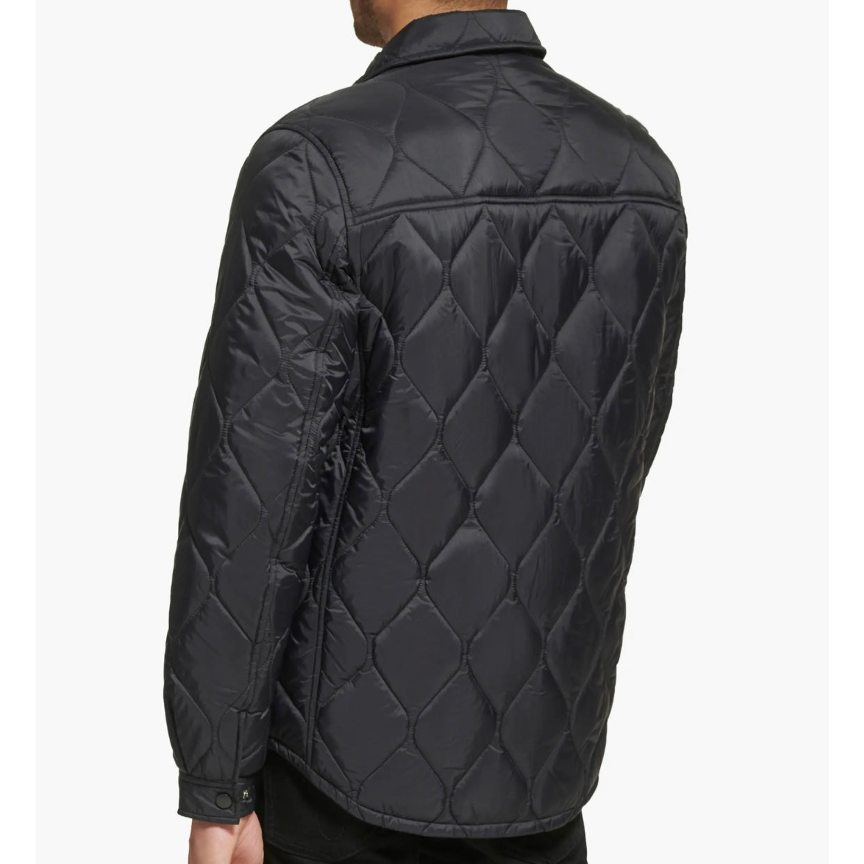 CALVIN KLEIN WATER RESISTANT QUILTED SHIRT JACKET