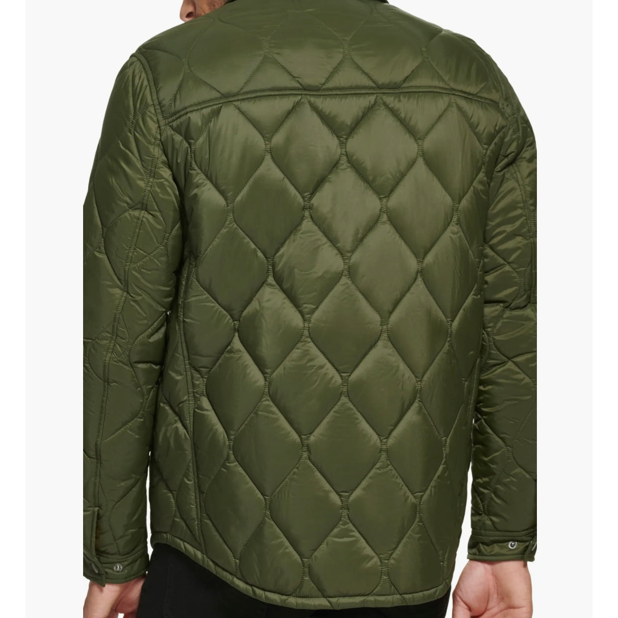 CALVIN KLEIN WATER RESISTANT QUILTED SHIRT JACKET