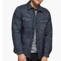 CALVIN KLEIN WATER RESISTANT QUILTED SHIRT JACKET
