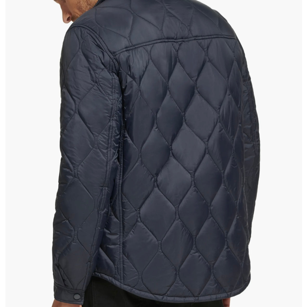 CALVIN KLEIN WATER RESISTANT QUILTED SHIRT JACKET