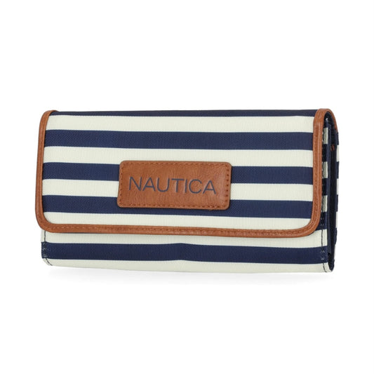 NAUTICA FAUX LEATHER LOGO WALLET