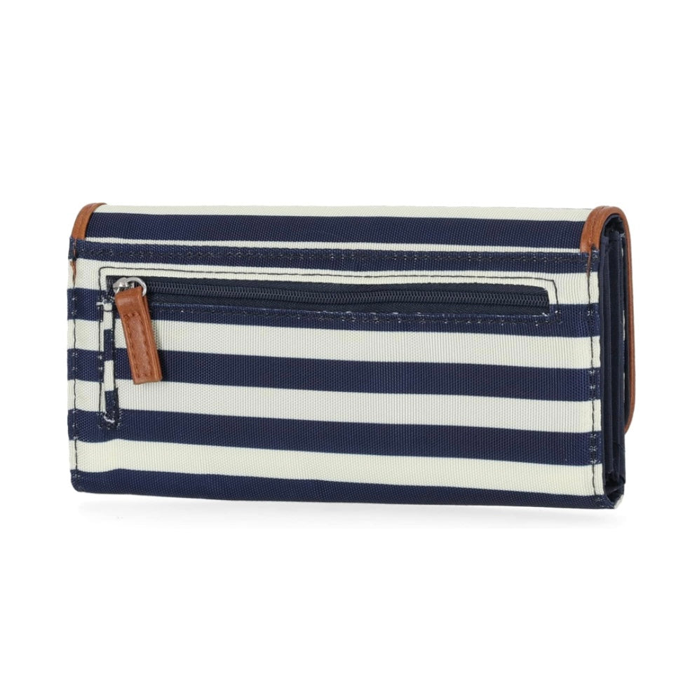 NAUTICA FAUX LEATHER LOGO WALLET