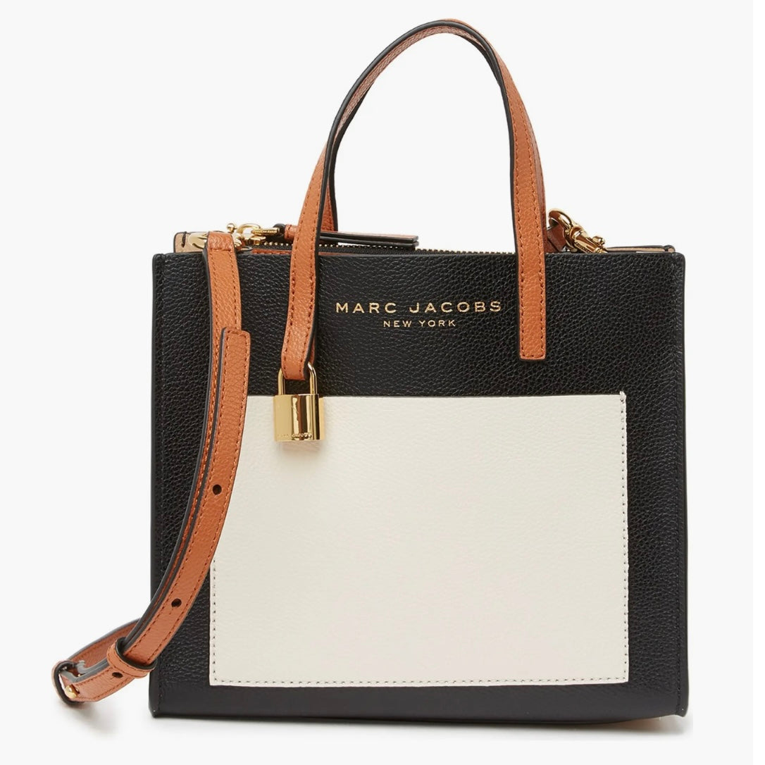 MARC JACOBS MINI GRIND TOTE BAG