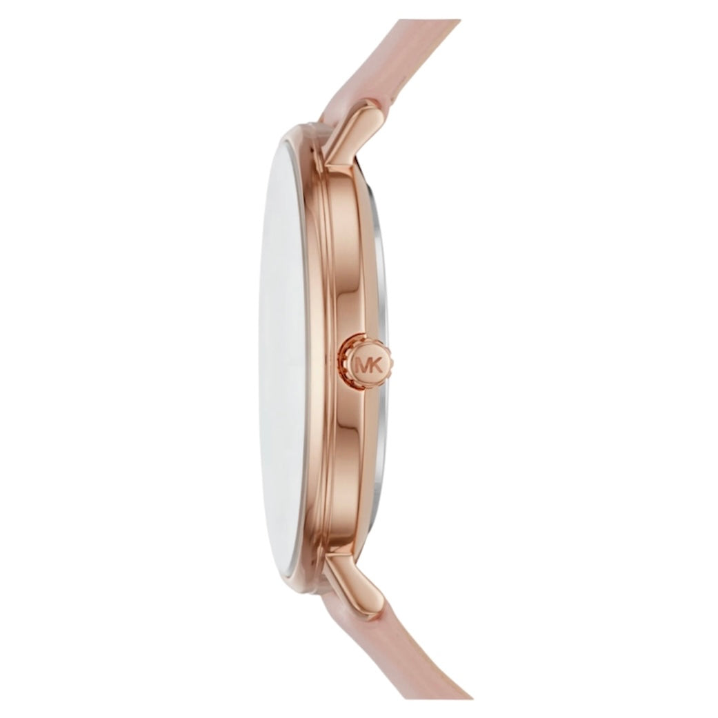 MICHAEL KORS PYPER LEATHER WATCH