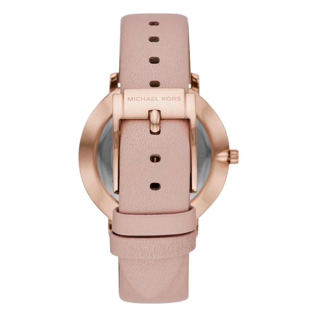 MICHAEL KORS PYPER LEATHER WATCH