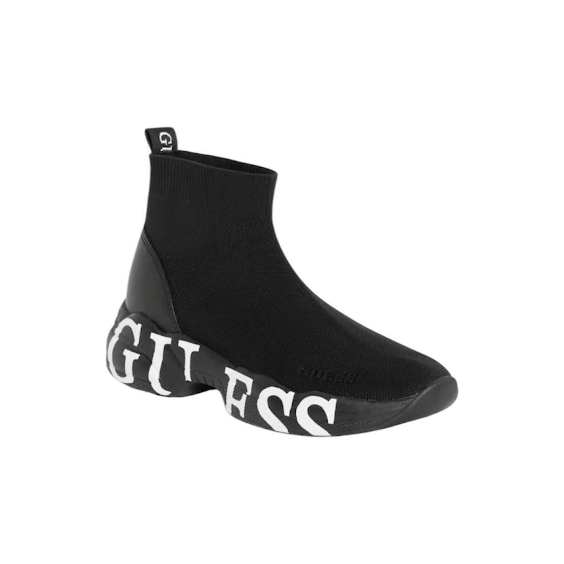 GUESS PAUSE LOGO KNIT SNEAKERS
