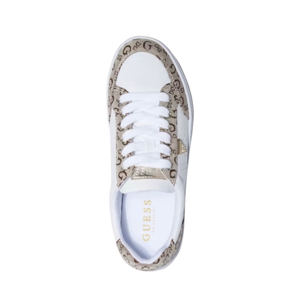 GUESS PIPERE PLATFORM LOW-TOP SNEAKERS