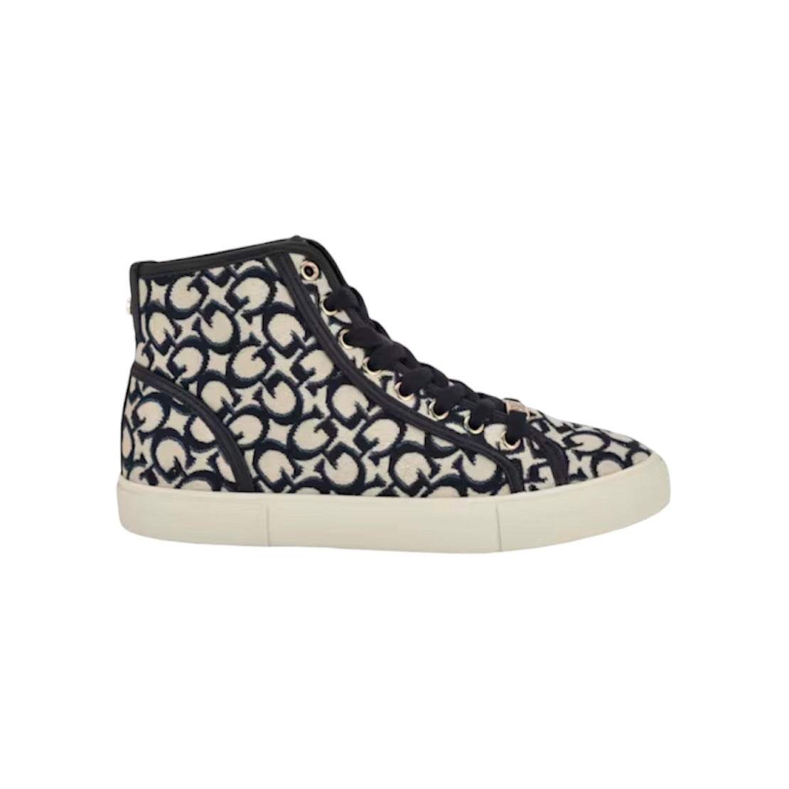 GUESS MASONS CANVAS HIGH-TOP SNEAKERS