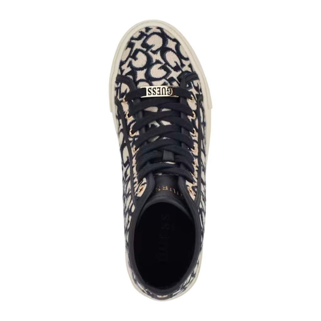GUESS MASONS CANVAS HIGH-TOP SNEAKERS