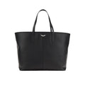 ZADIG & VOLTAIRE MICK PEBBLED LEATHER TOTE
