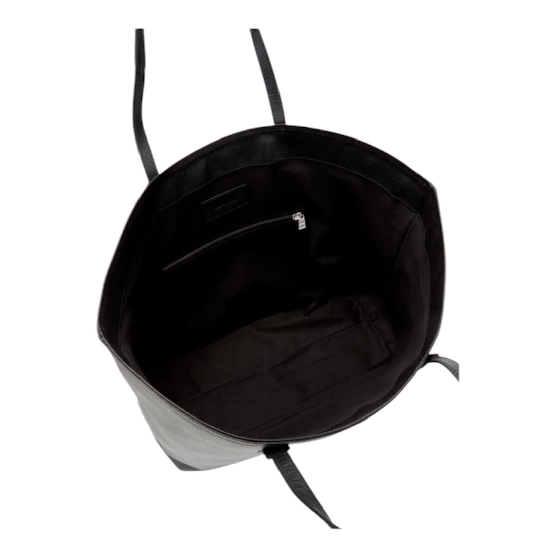 ZADIG & VOLTAIRE MICK PEBBLED LEATHER TOTE