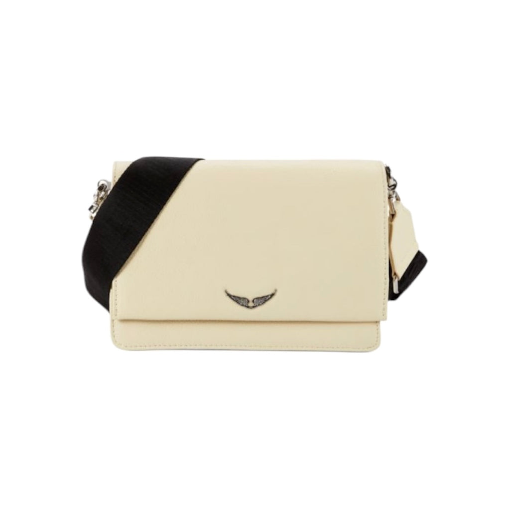 ZADIG & VOLTAIRE LOLITA WINGS LEATHER CROSSBODY BAG