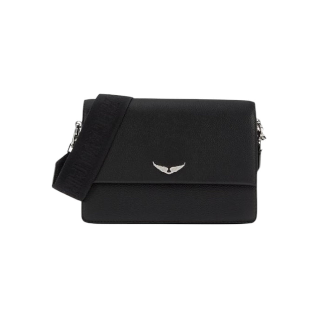 ZADIG & VOLTAIRE LOLITA WINGS LEATHER CROSSBODY BAG