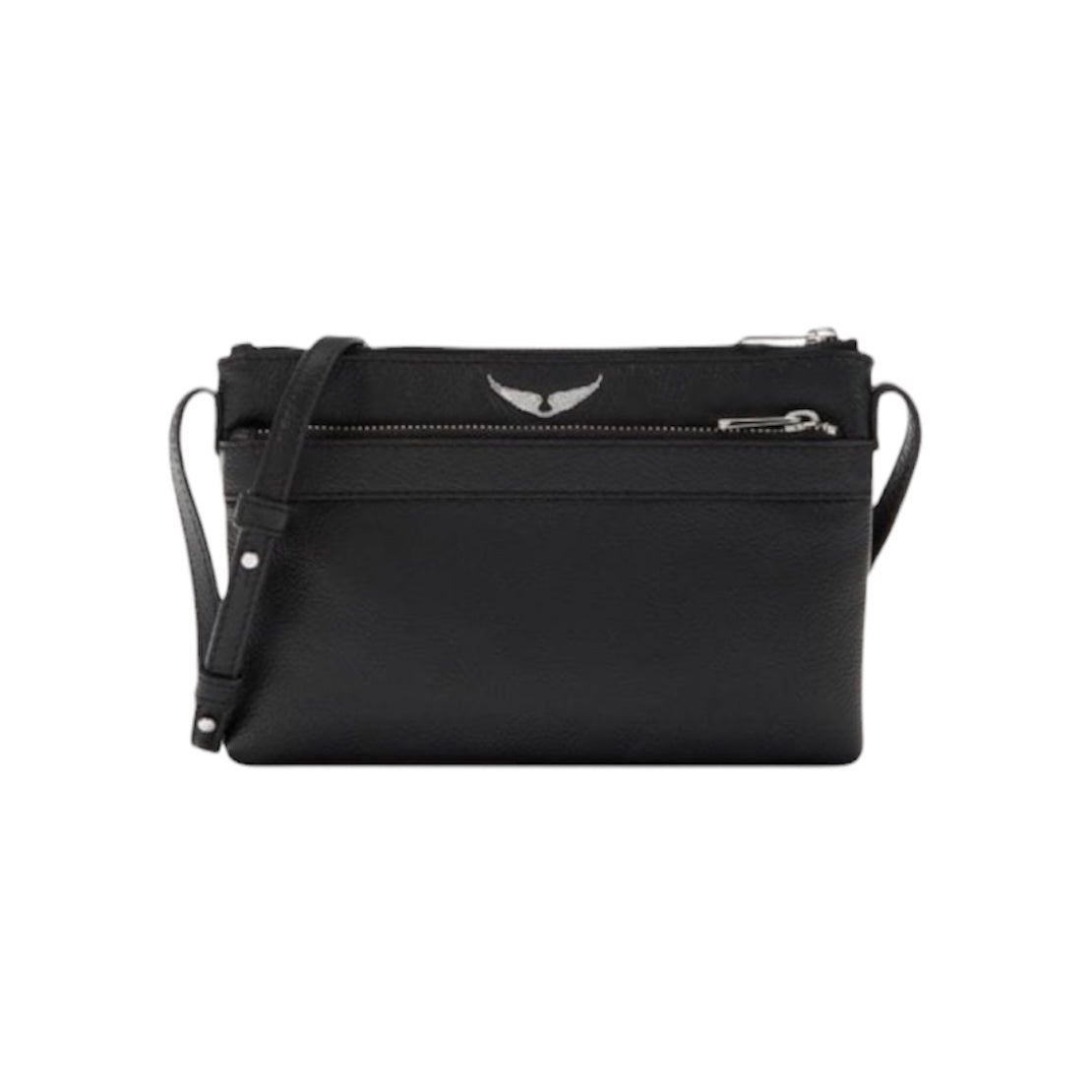 ZADIG & VOLTAIRE STELLA WINGS LEATHER CROSSBODY BAG