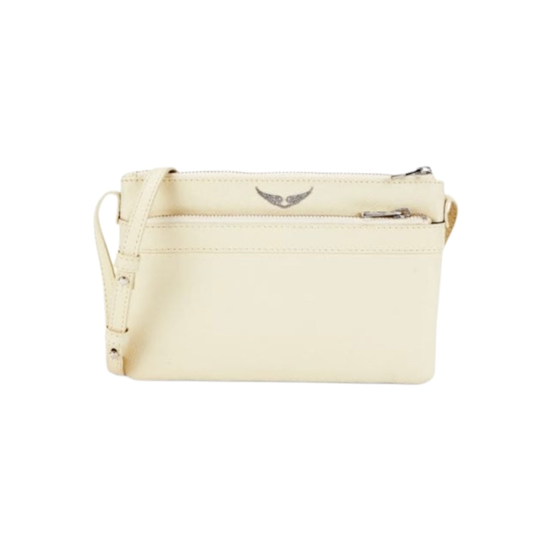 ZADIG & VOLTAIRE STELLA WINGS LEATHER CROSSBODY BAG