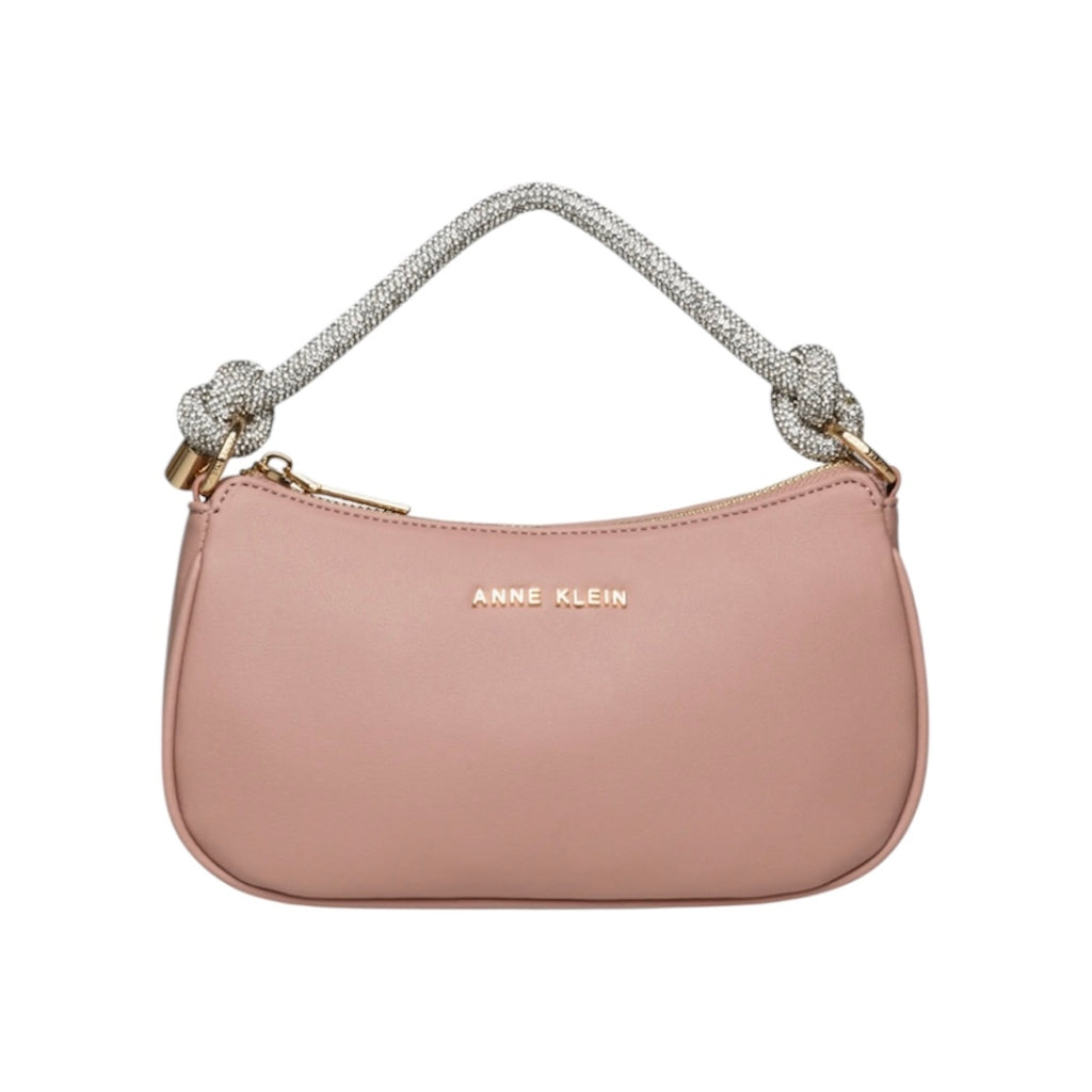 ANNE KLEIN RHINESTONE TOP STRAP CONVERTIBLE BAG