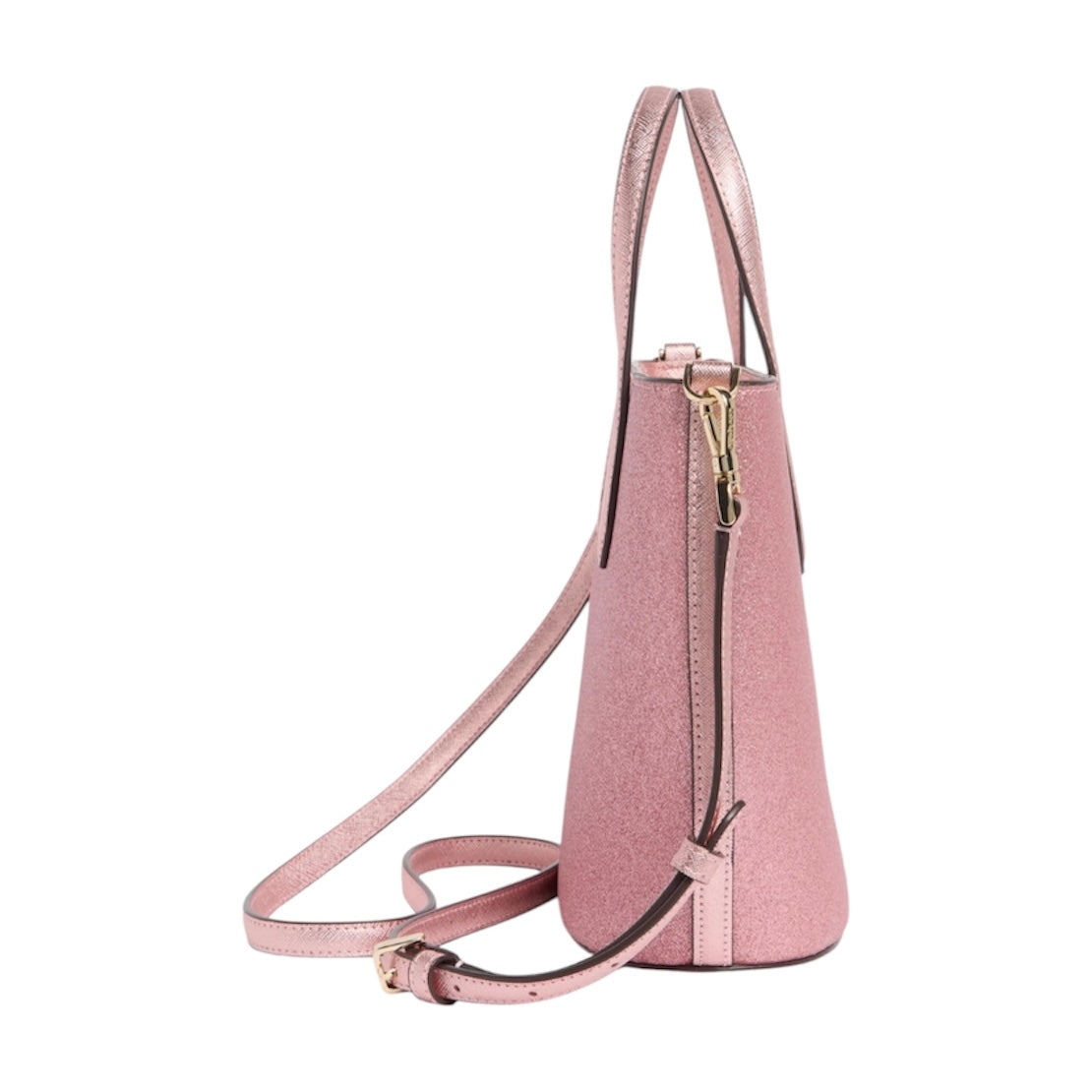 KATE SPADE GLIMMER LEATHER SATCHEL